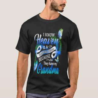Jag vet att himlen är ett vackert Ställe de har mi T Shirt