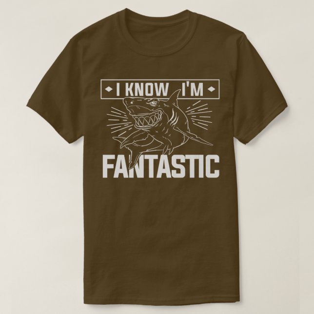 Jag vet att jag är Fantastisk Marine Biology Scien T Shirt (Design framsida)
