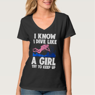 Jag vet att jag dör som en flicka försöker Behålla T Shirt