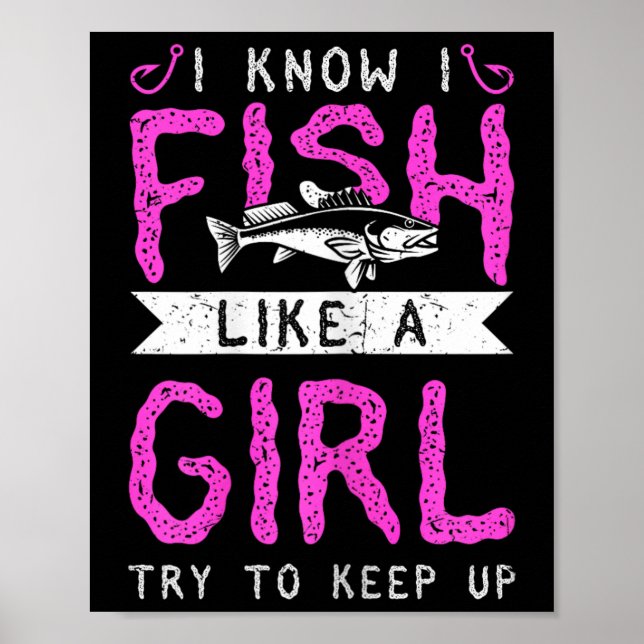 Jag vet att jag fiskar som en flicka. poster (Framsidan)