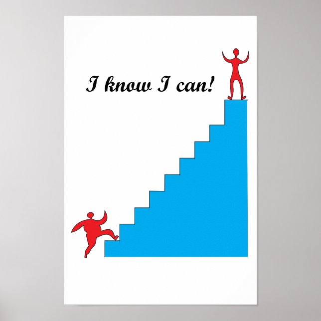 Jag vet att jag kan poster (Framsidan)