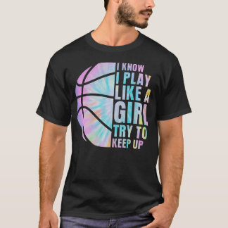Jag vet att jag spelar som en tjej, försök hänga m t shirt