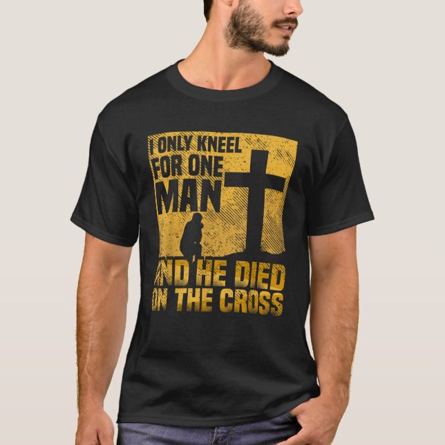 Jag vet bara för en man Kor Jesus Kristus. T Shirt (Framsida)