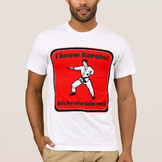 Jag vet den humoristiska inställningT-tröja för T-shirt
