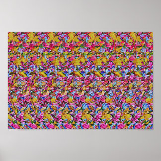 Jag vet det här sång - Gömt 3D-utskrift Poster