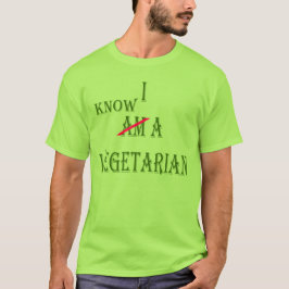Jag vet en Vegetarian T-Shirt