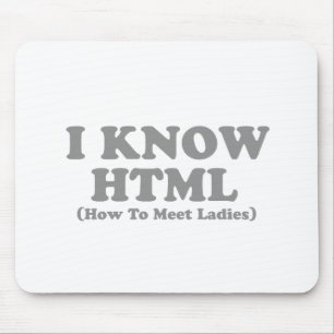 Jag vet HTML Musmatta