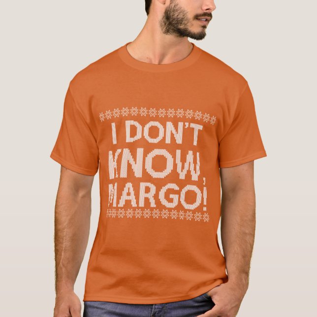 Jag vet inte9 retro t shirt (Framsida)