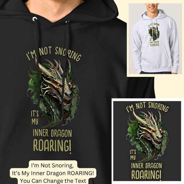 Jag vet inte att det är min inre drakvagn. hoodie (Skapare uppladdad)