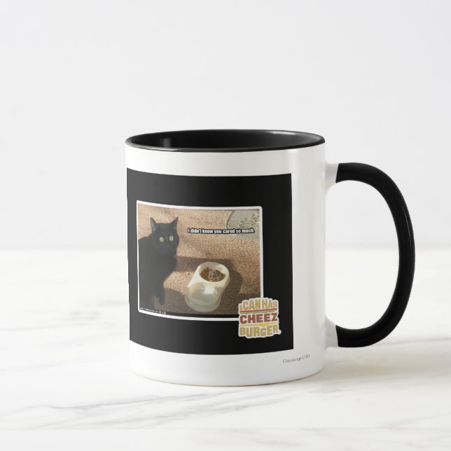 Jag vet inte att du att bry sig mugg (Höger)