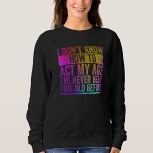 Jag vet inte hur jag ska uppföra mitt gamla, färgs t shirt