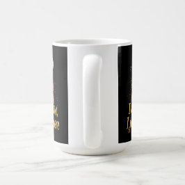 Jag vet inte, jag jobbar bara här för roligt arbet kaffemugg