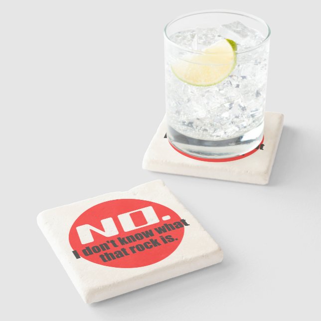 Jag vet inte vad den sten är (rött) stenunderlägg (Sidan)