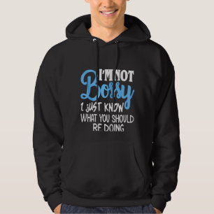 Jag vet inte vad du ska göra. hoodie