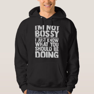 Jag vet inte vad du ska göra. hoodie