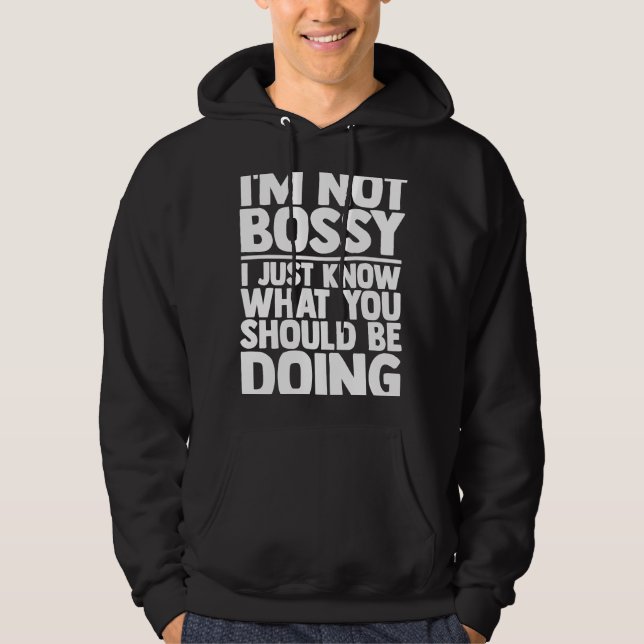 Jag vet inte vad du ska göra. hoodie (Framsida)