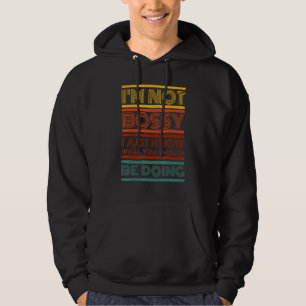 Jag vet inte vad du ska göra. hoodie