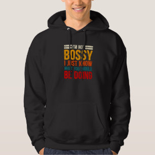 Jag vet inte vad du ska göra. hoodie