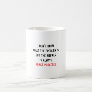 Jag vet inte vad problemet är kaffemugg