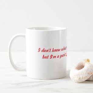 Jag vet inte vad sak jag är med i kaffemugg