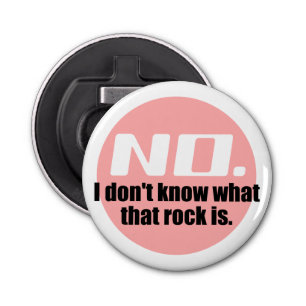 Jag vet inte vad Sten är (Rosa) Flasköppnare