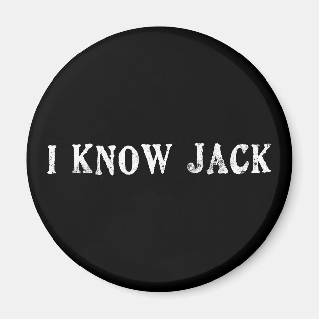 Jag vet Jack Magnet (Framsidan)