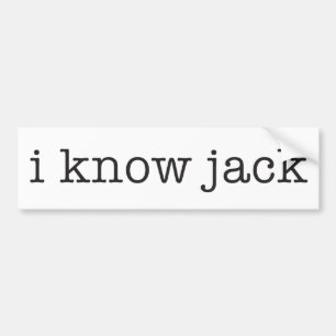 Jag vet jacken bildekal