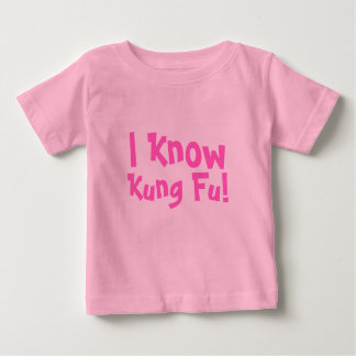Jag vet, kung fu! t-shirt