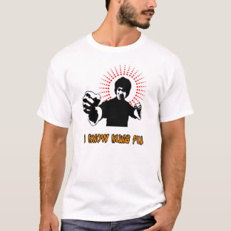 Jag vet kung fu tee shirt