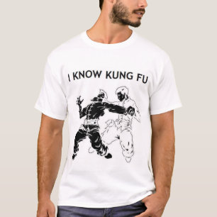 Jag vet kung fu tröja