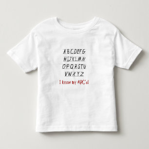 Jag vet min ABCs T Shirt