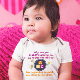 Jag vet mina ABC; Gör du? T Shirt