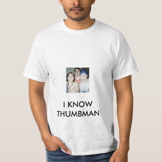 JAG VET THUMBMAN T SHIRT (Framsida)