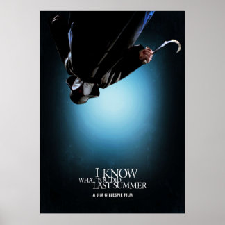 Jag vet vad du gjorde förra sommaren poster