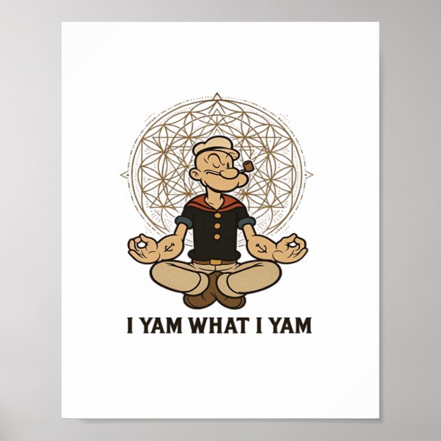 Jag vet vad jag Yam Memote citerar Poster (Framsidan)
