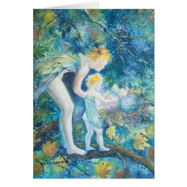 Jag vet var babyälvor kommer från kort (Framsidan)