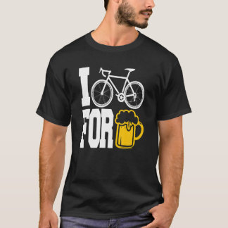 JAG VIKER FÖR ÖL - Lustigt Cycling T! T Shirt