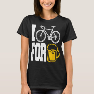 JAG VIKER PÅ ÖL - Lustigt Cycling T Shirt! Shirt