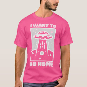 Jag vill åka hem t shirt
