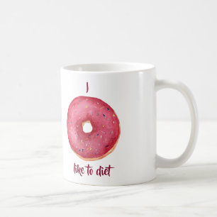 Jag vill äta. kaffemugg