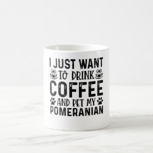 Jag vill äta min pommern kaffemugg