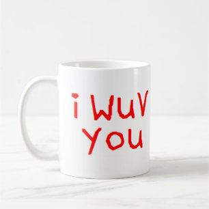 Jag vill att du kaffe mugg