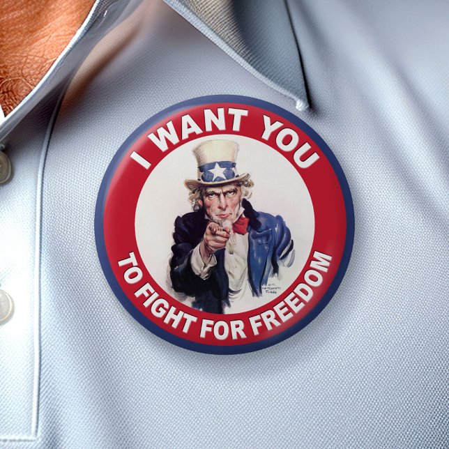 Jag vill att du kämpar för frihet! knapp (Custom Button)