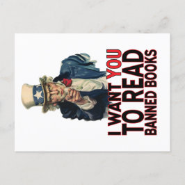 JAG VILL ATT DU LÄSER FÖRBJUDET BOKAR VYKORT