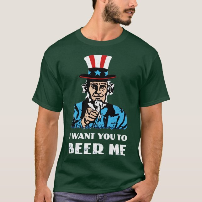 Jag vill att du ska vara jag t shirt (Framsida)