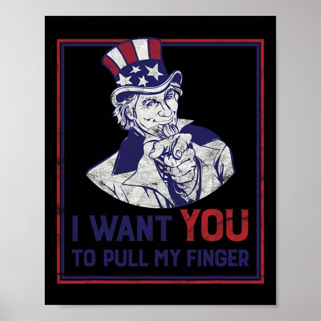 Jag vill att du tar min Finger 4 J Poster (Framsidan)
