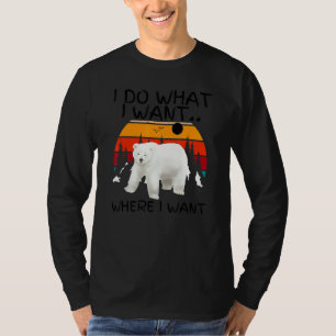 Jag vill att Polarna för Coola av sommarbjörnar sk T Shirt