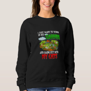 Jag Vill Bara Arbeta I Min Trädgård Och Umgås Med  T Shirt