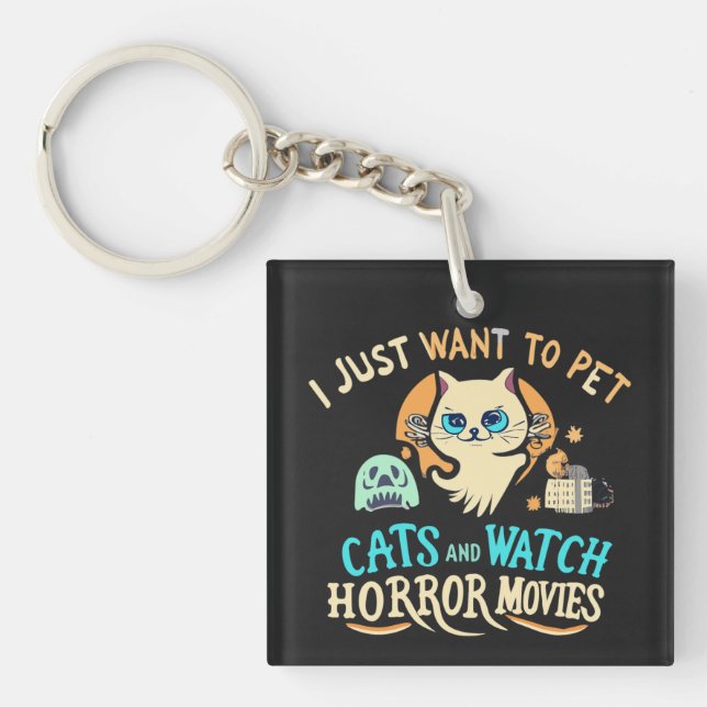 Jag vill bara äta katter och titta på skräckfilmer (Framsidan)