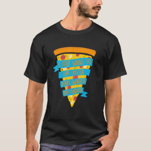Jag vill bara äta Pizza och titta på hund T Shirt